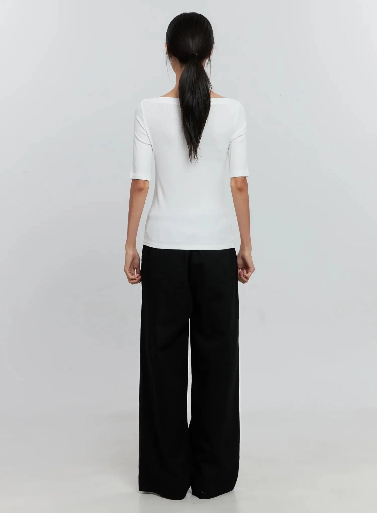 Classic Boat Neck Top IS516