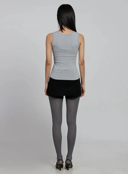 Classic U-Neck Tank Top IM520