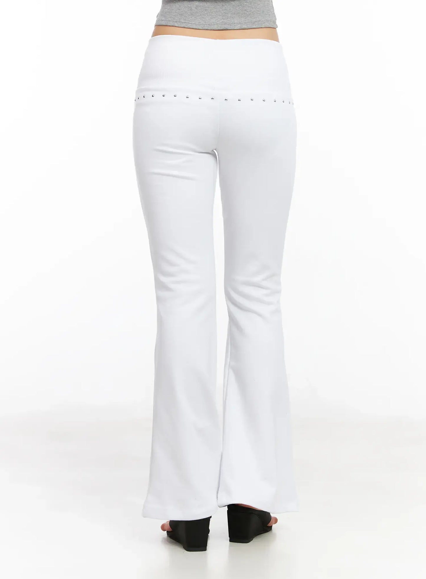 Angelic Studded Bootcut Leggings CM517