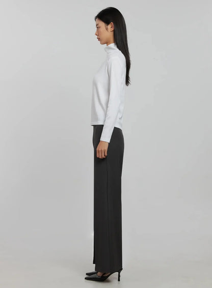 Basic Turtleneck Top IJ508
