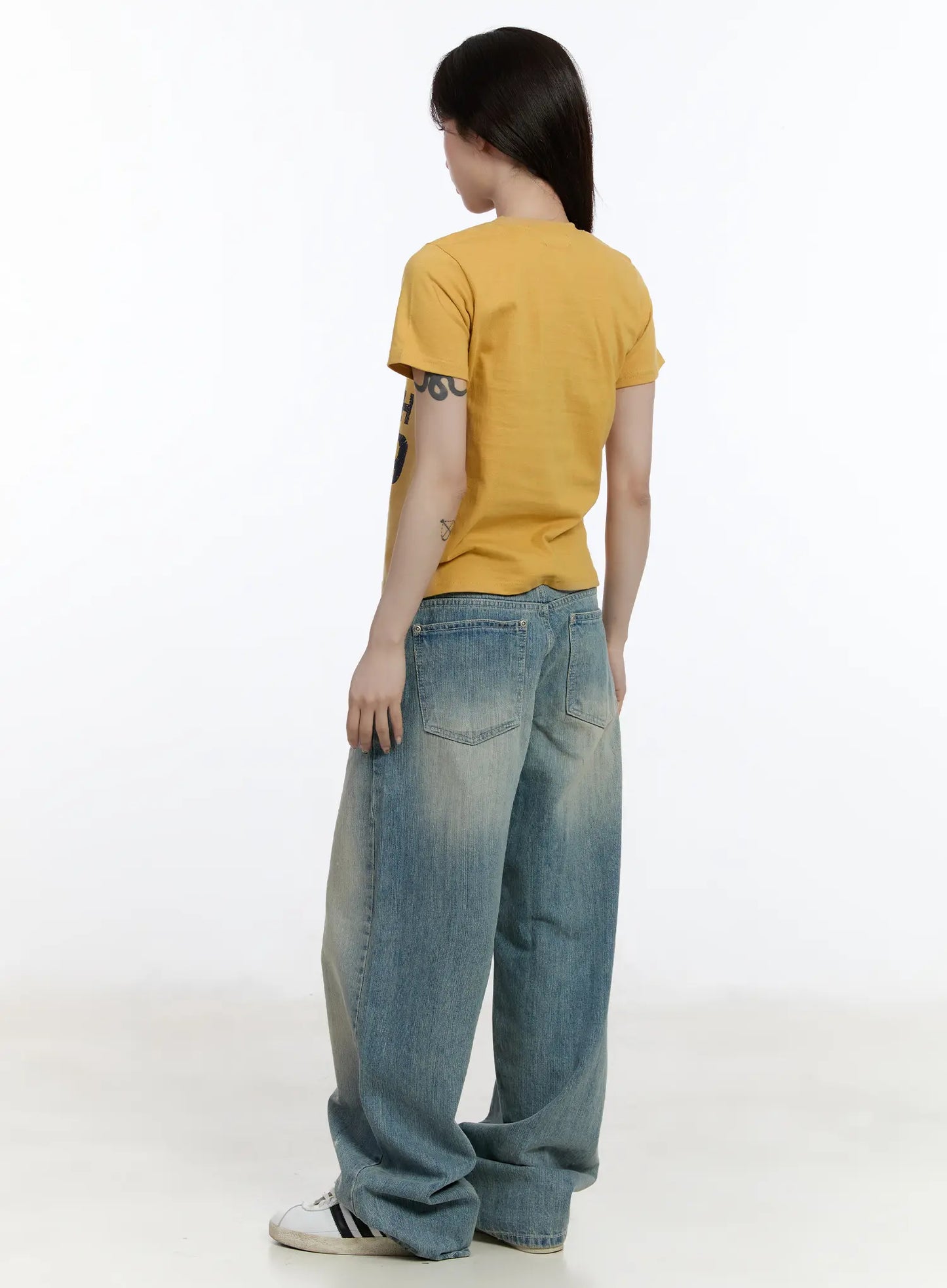 Adhara Vintage Baggy Jeans CA502