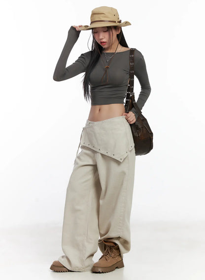 Backless Corset Crop Top CJ530