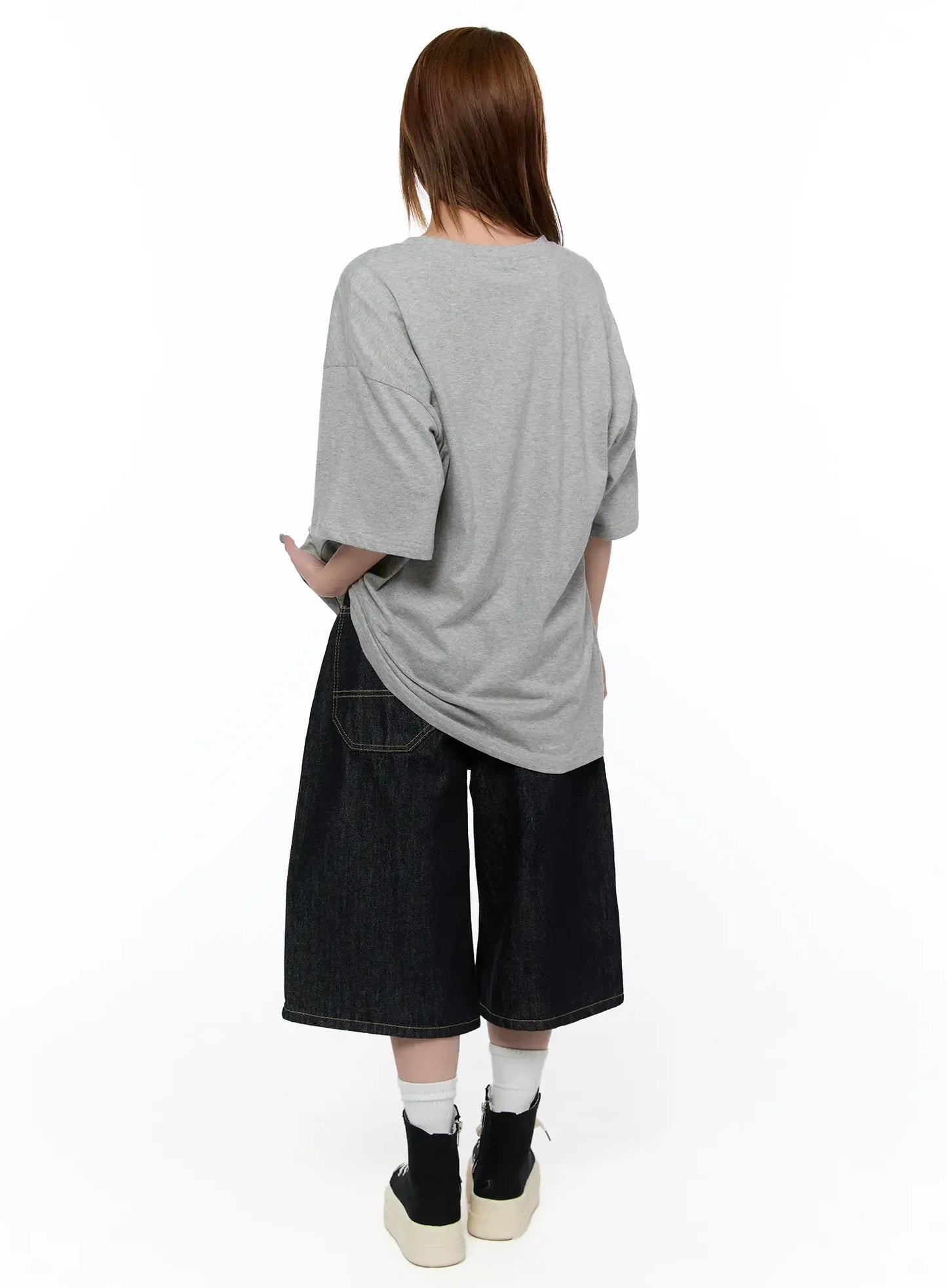 Ayleen High-Waist Wide Leg Jorts CA521