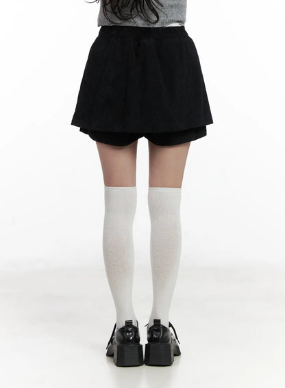 Classic Pleated Mini Skirt CN527