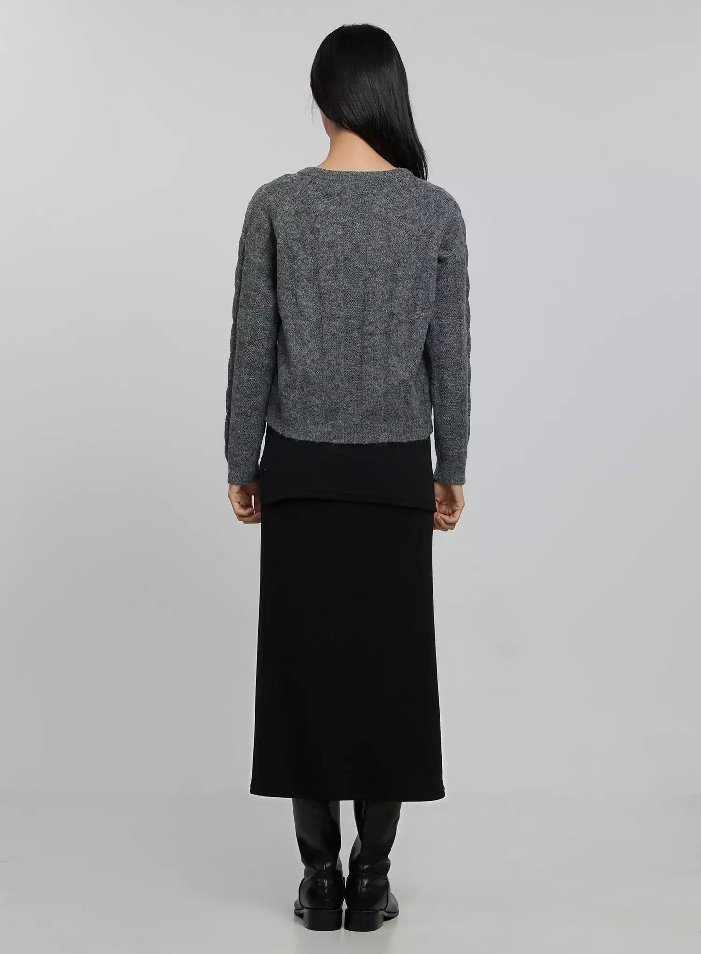 Cable Knit Cardigan ID516