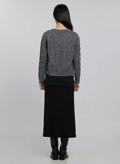 Cable Knit Cardigan ID516