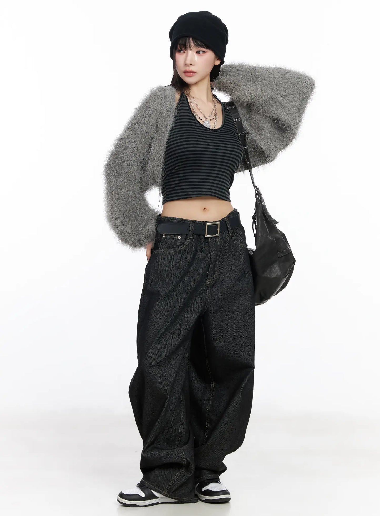 Birdie Wide Leg Baggy Jeans CF519