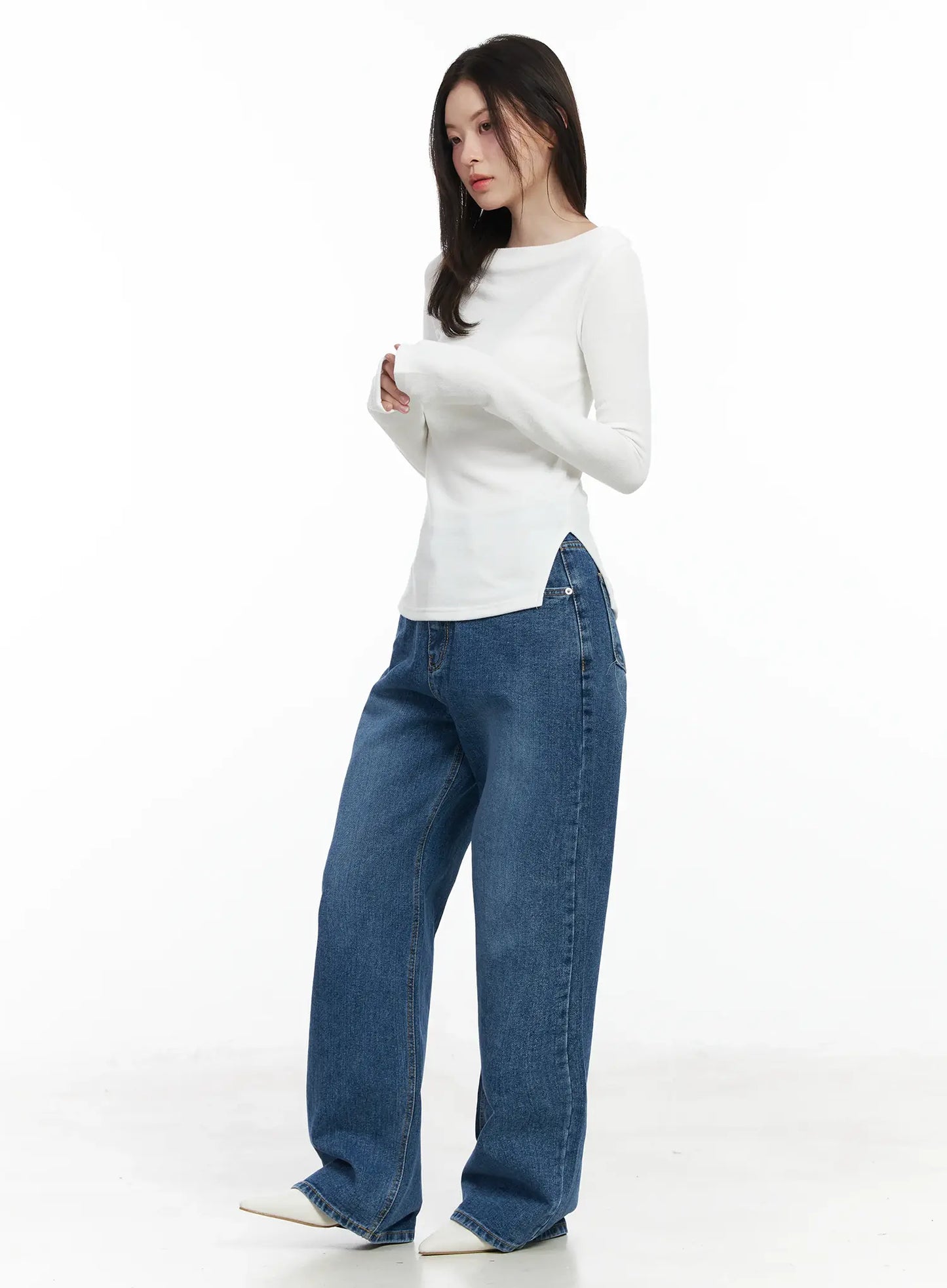 Anycia Wide-Fit Jeans IF524