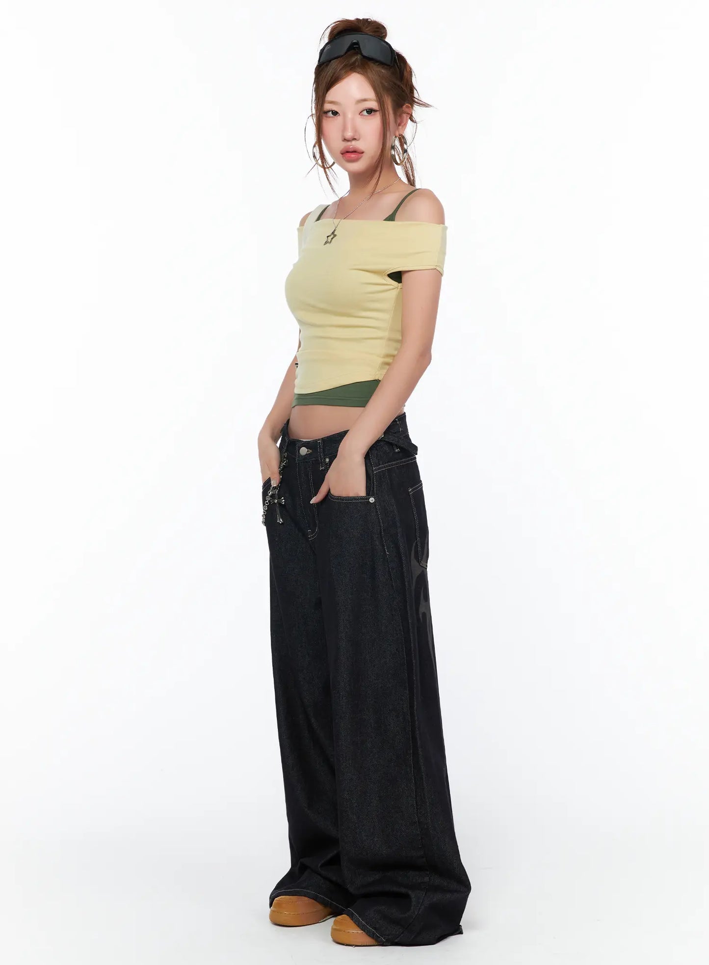 Basic Off-Shoulder Top CA515