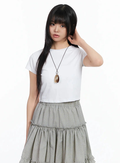 Basic Crop Tee IA523