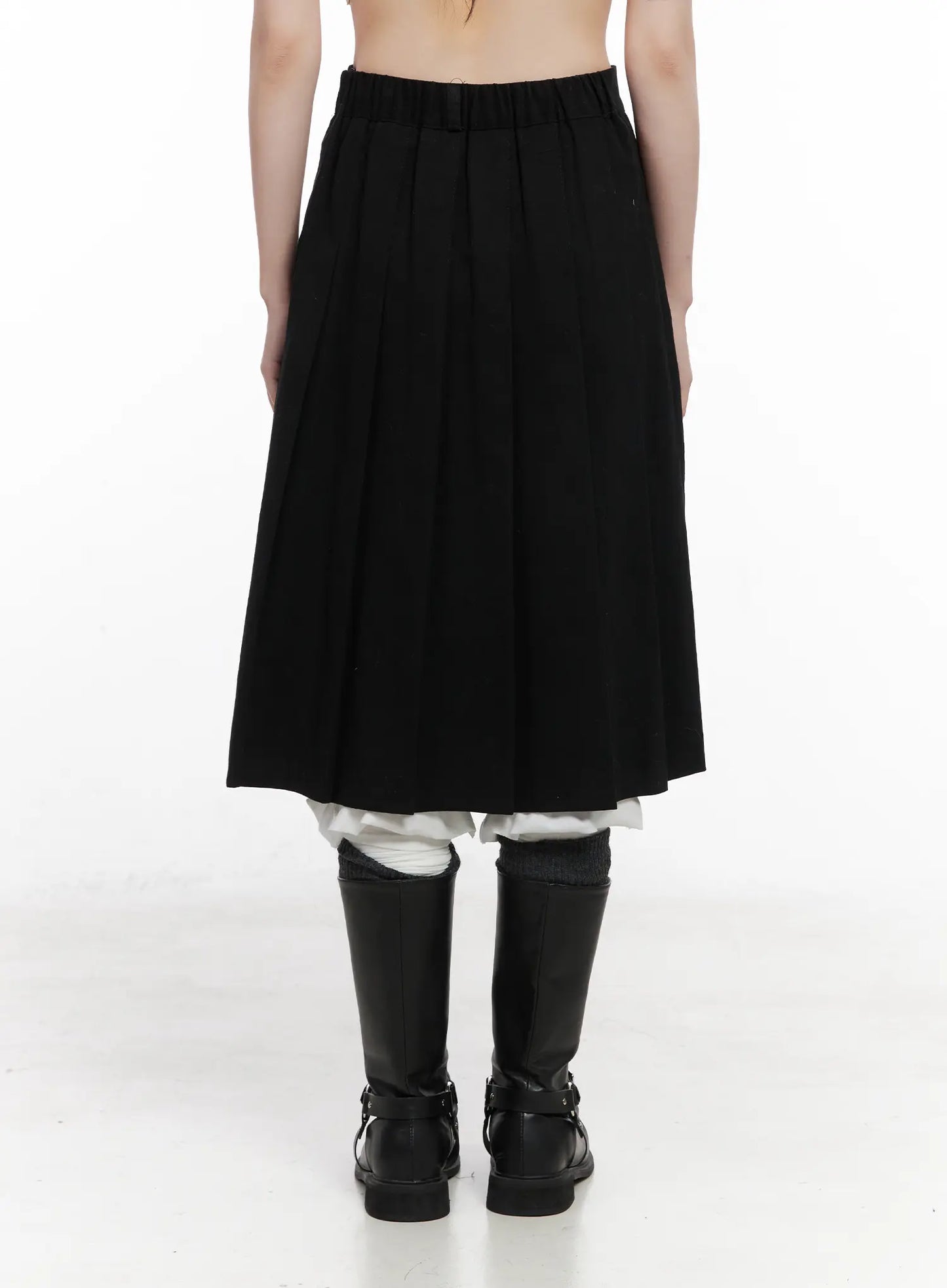 Classic Pleated Mini Skirt CN511