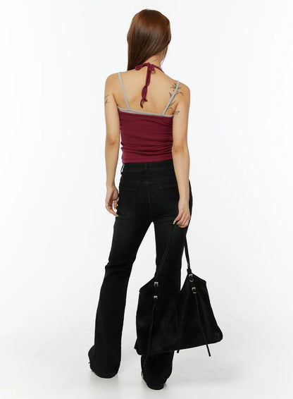 Alfie Hip-Pad Bootcut Jeans CY520