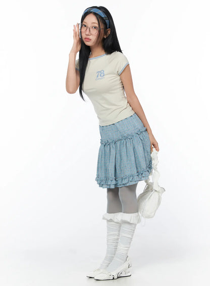 Chic Slim Fit Graphic Tee CY513