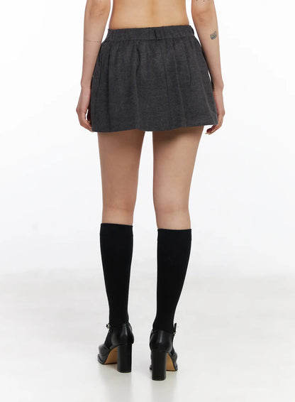 Classic Pintuck Mini Skort CJ522
