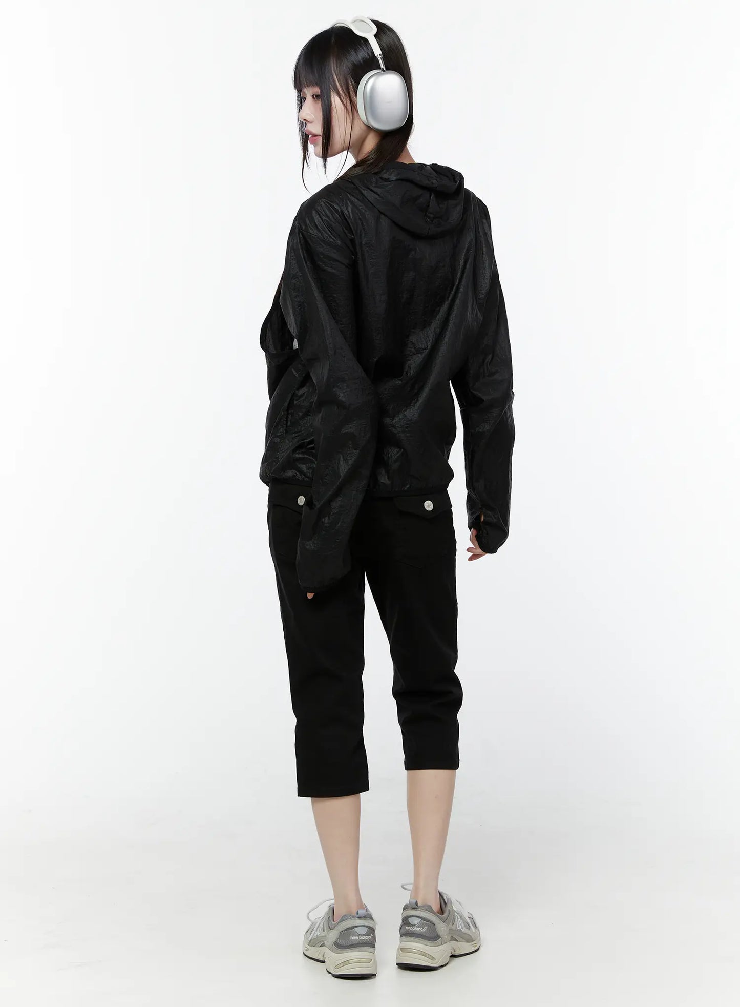 Chic Zip-Up Windbreaker Jacket CU508