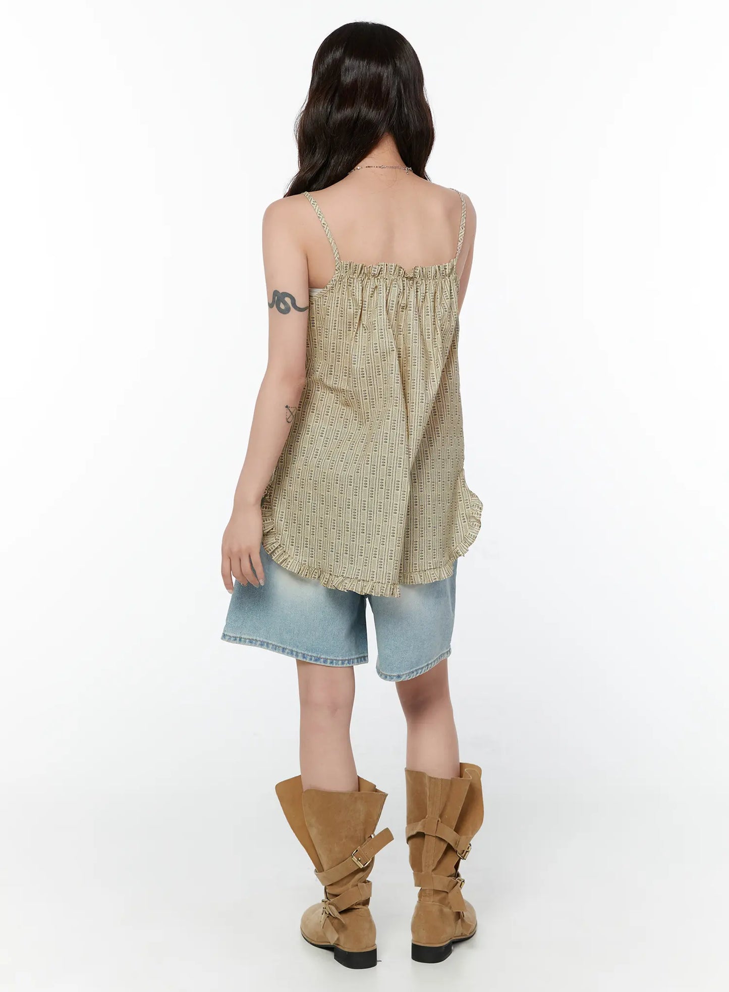 Adair Washed Wide Leg Jorts CY515