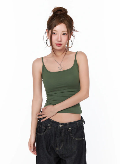 Basic Sleeveless Tank Top CA515
