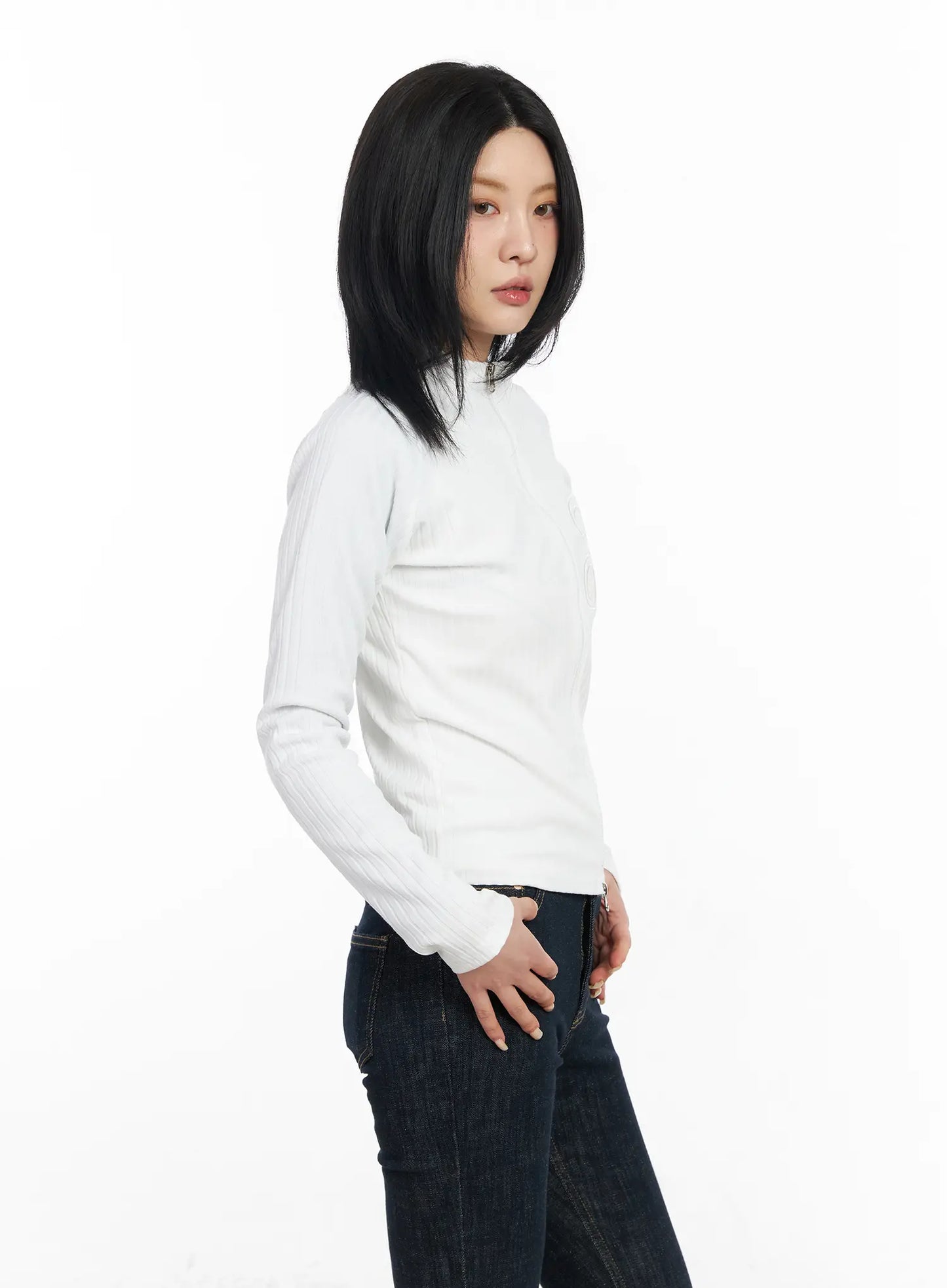 Athletic Zip-Up Track Jacket CF526