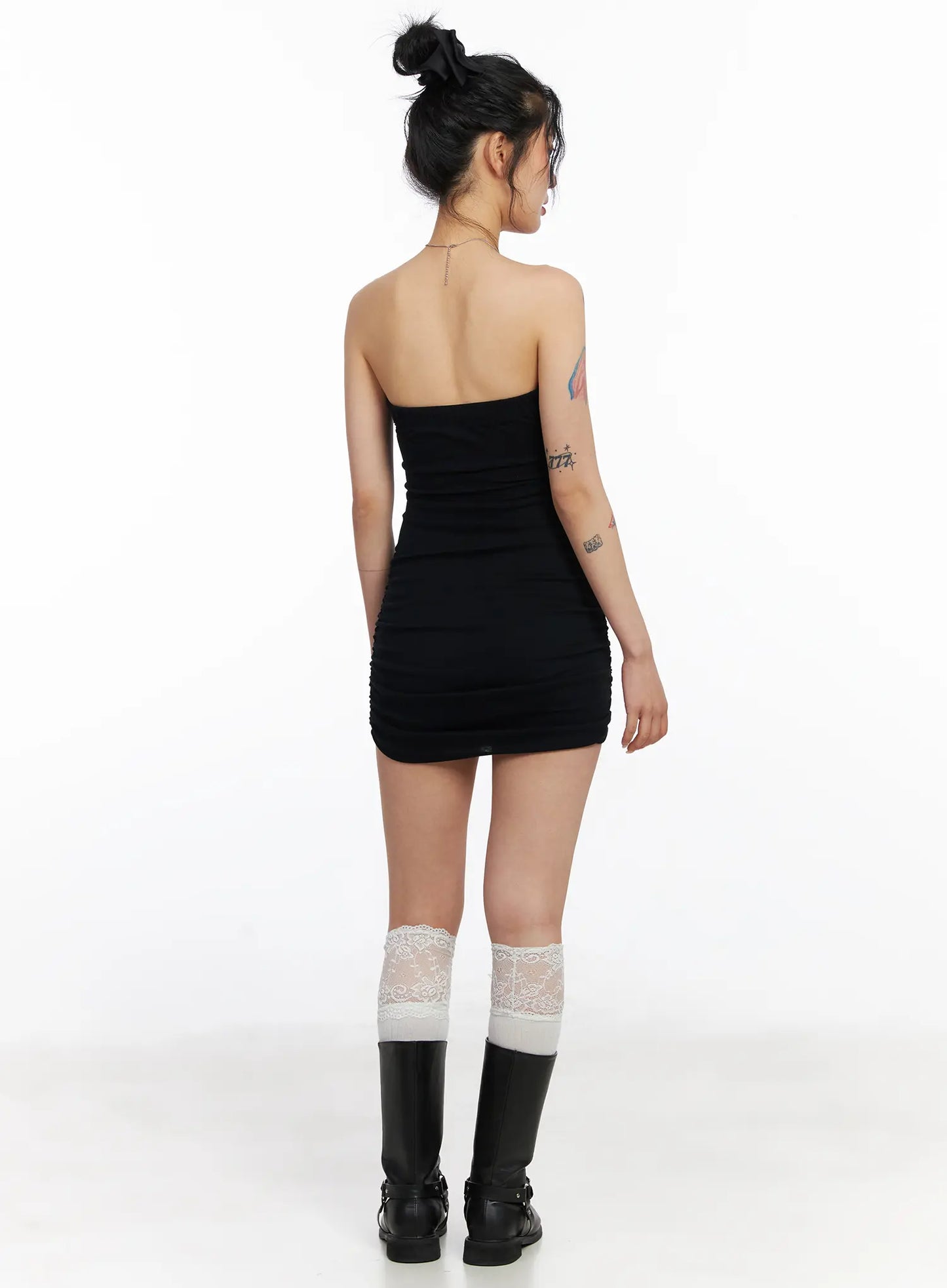 Chic Bow Tie Bodycon Dress CJ523