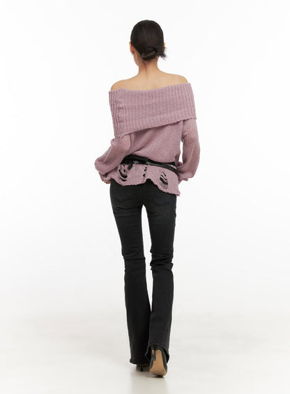 Belle Slim Fit Flared Jeans CD410