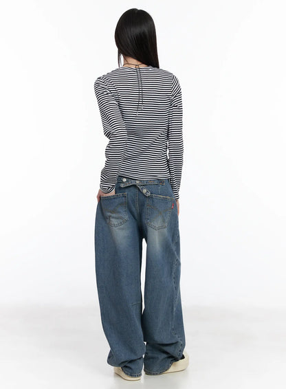 Ainslie Classic Wide-Fit Jeans CM526