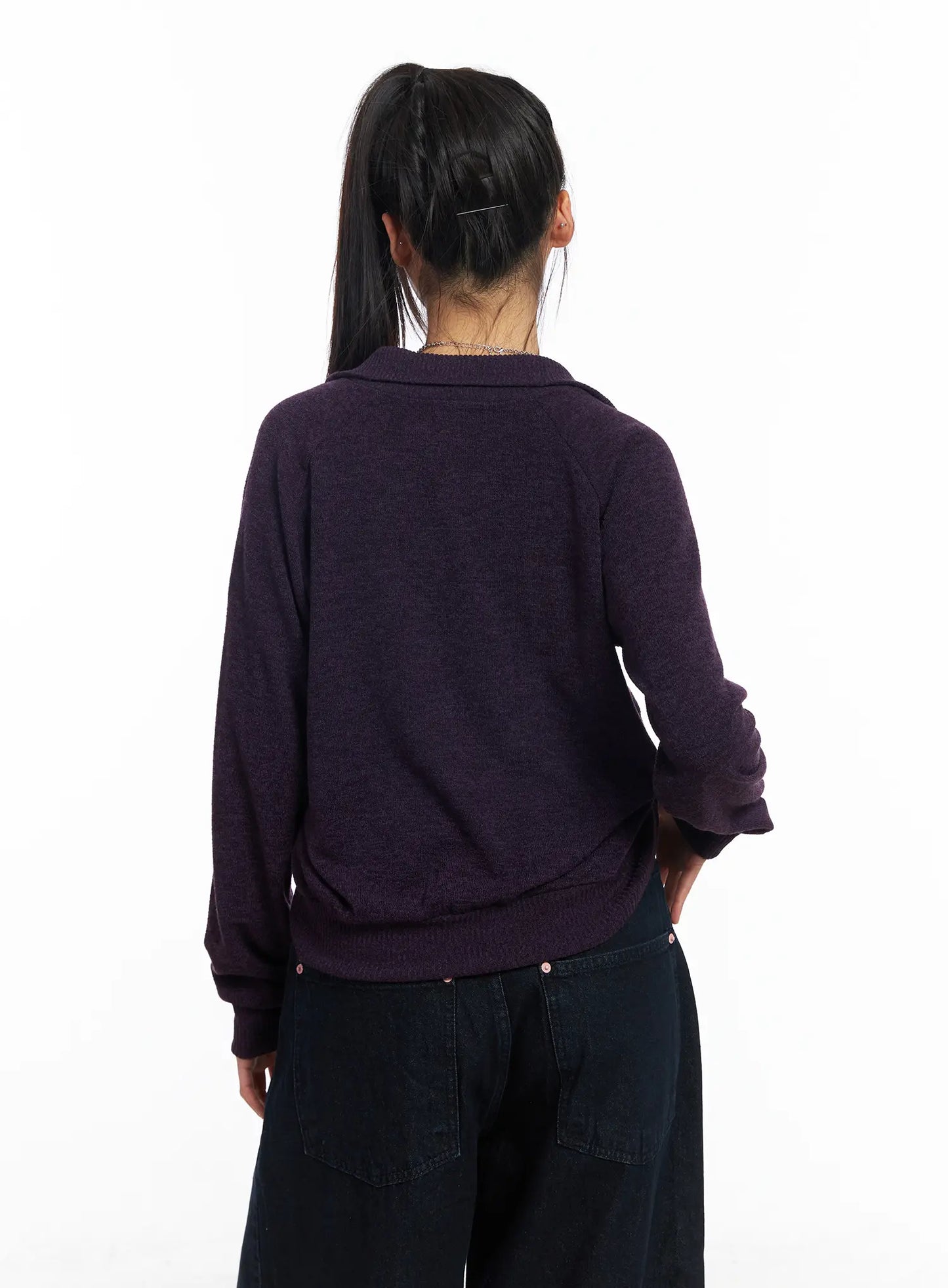 Button-Up Knit Cardigan Jacket CF504