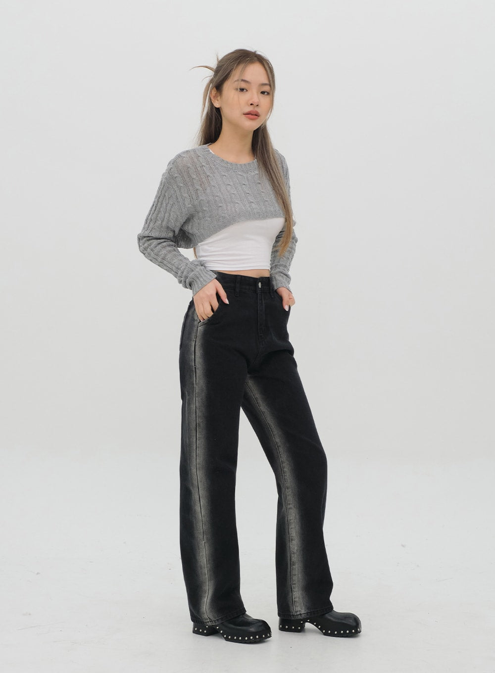 Black Jeans C1002