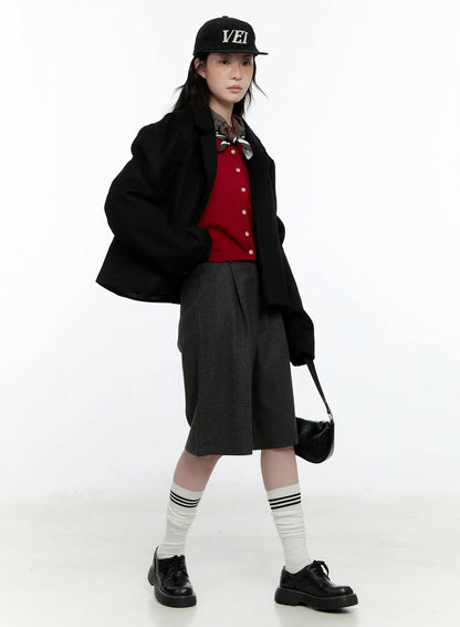 Classic Round Neck Cardigan CN517