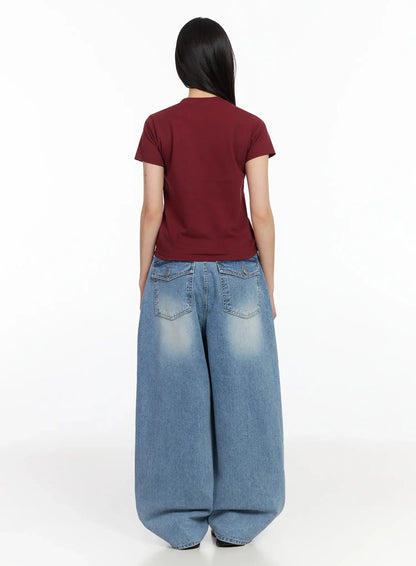 Aleyna Wide Leg Jeans IA523