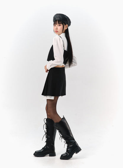 Bustier and Mini Skirt Set IS321