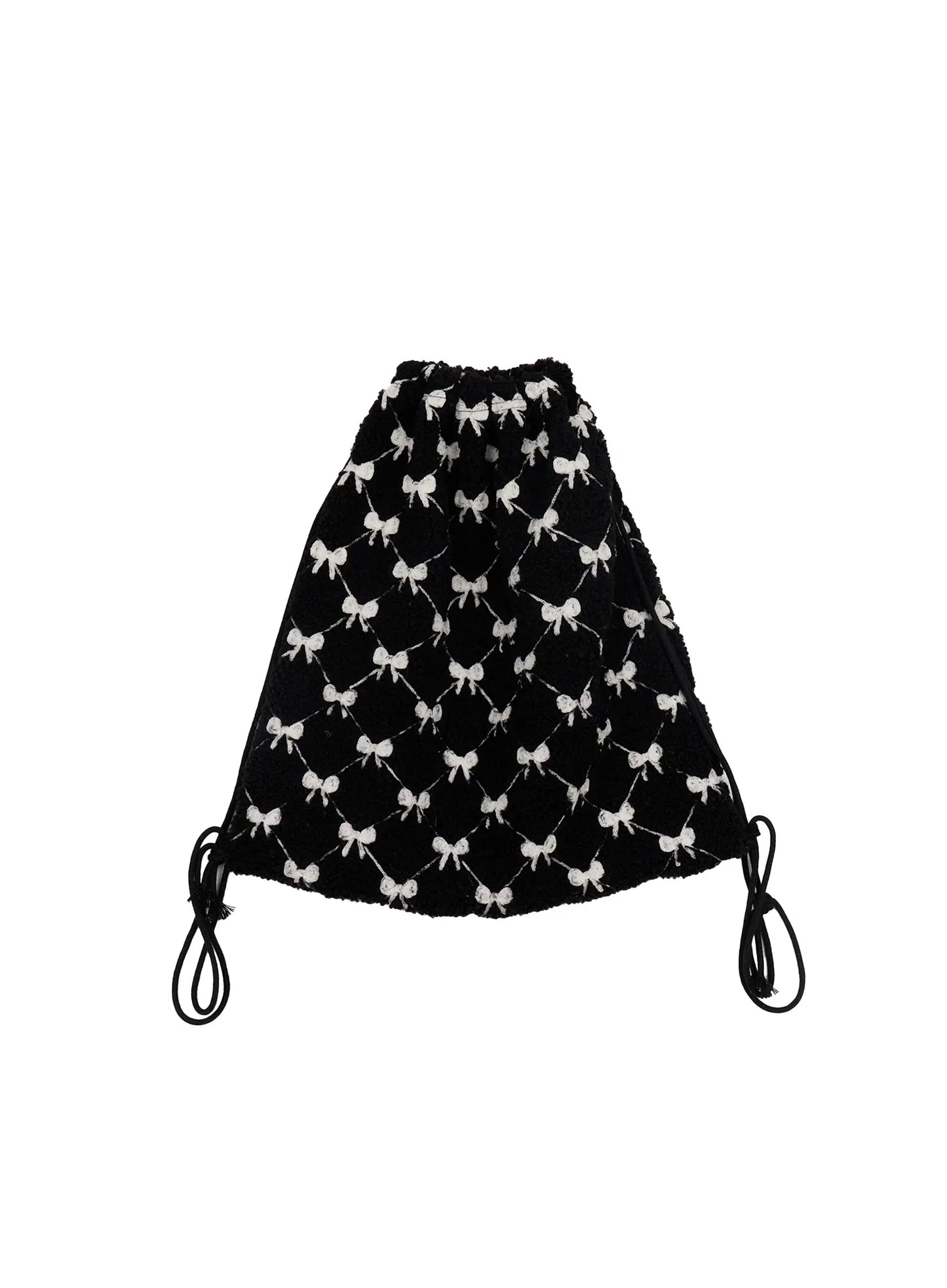 Ballet-Core Ribbon Drawstring Bag CF503