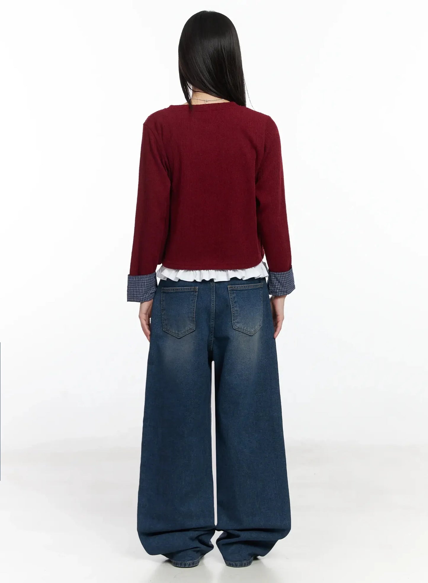 Annika Low-Rise Baggy Jeans F517
