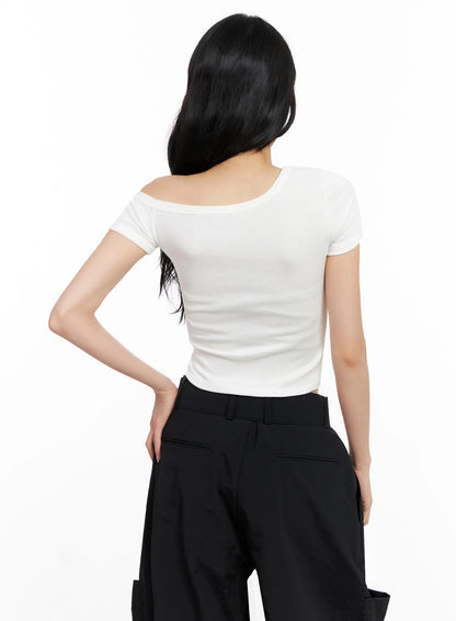 Casual Off-Shoulder Top IG508