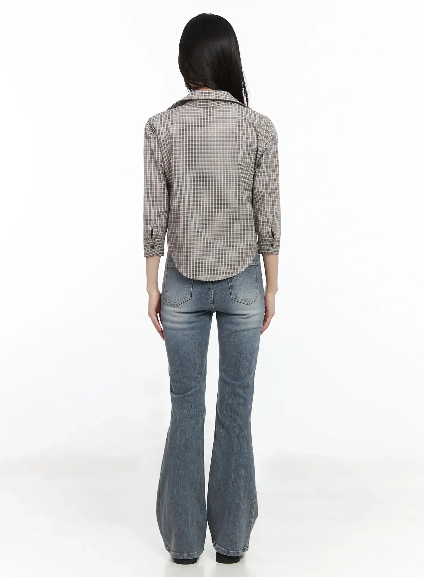 Chlo High-Rise Bootcut Jeans IM523