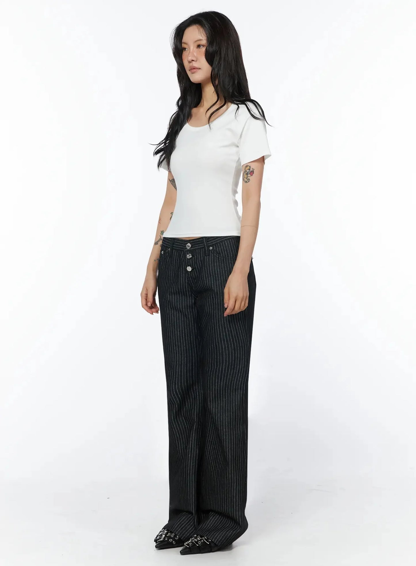 Casual Round Neck Short Sleeve Top IU508