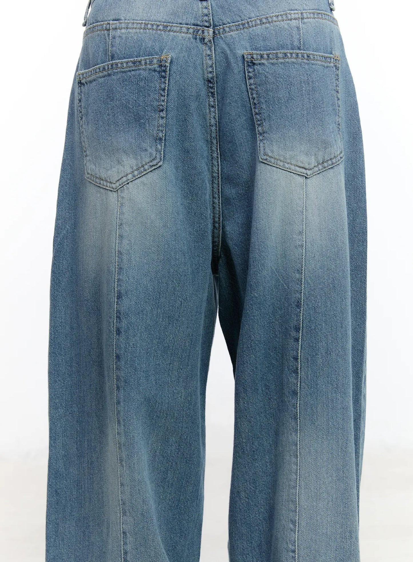 Clar Washed Wide Leg Jeans CA503