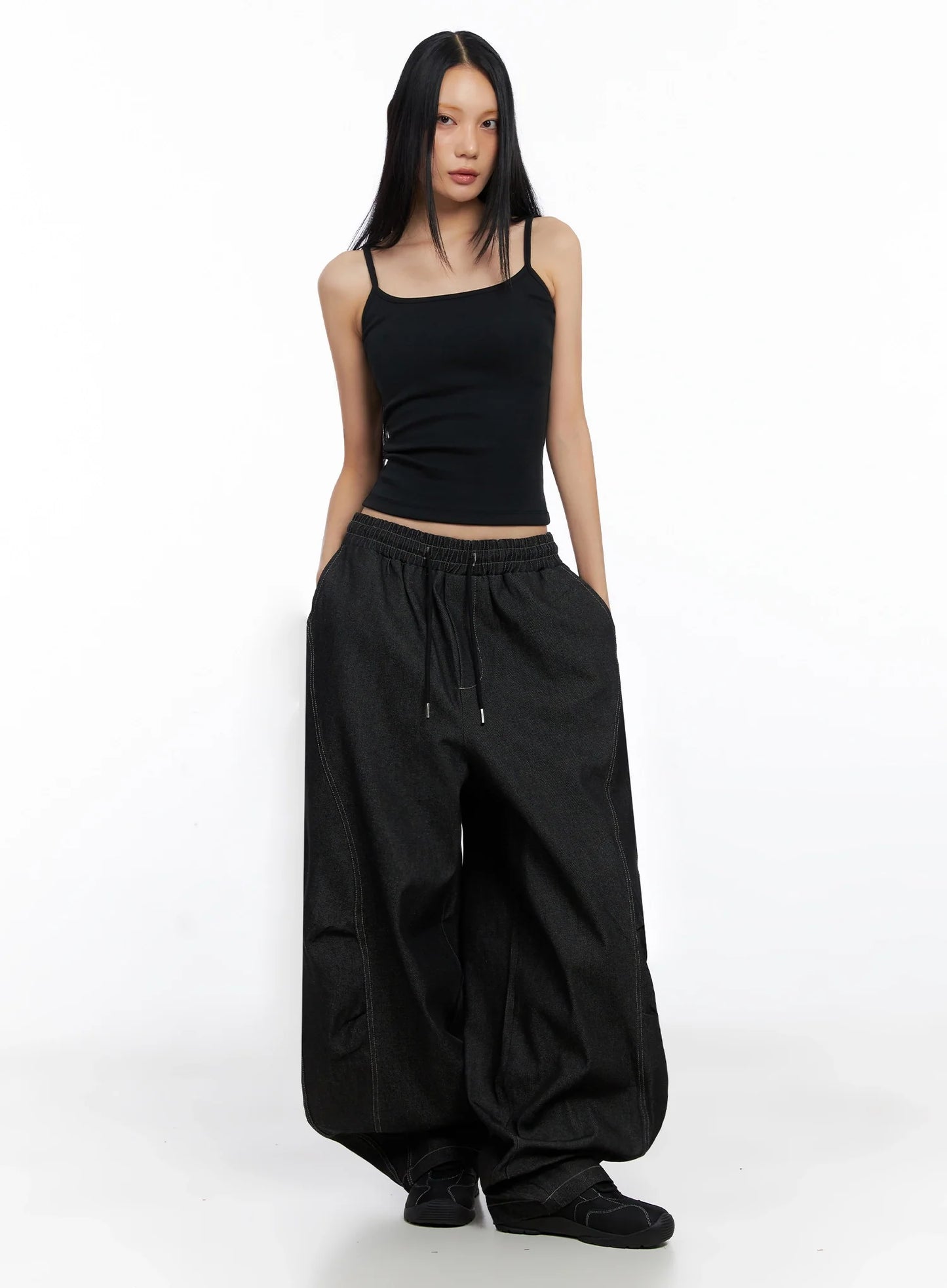 Classic Square Neck Tank Top IO516