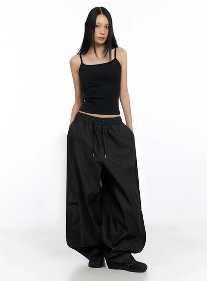 Classic Square Neck Tank Top IO516