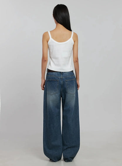 Akira Wide Leg Jeans IJ508