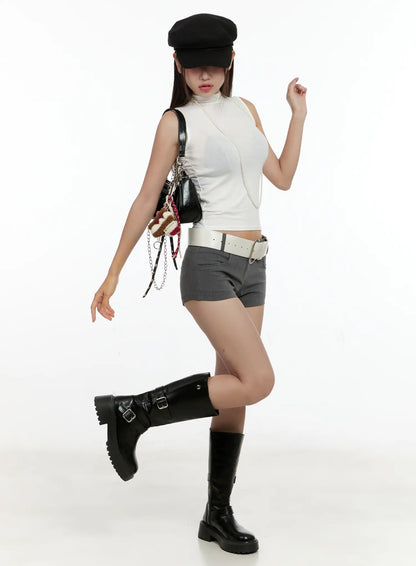 Chic Low-Rise Shorts CG501