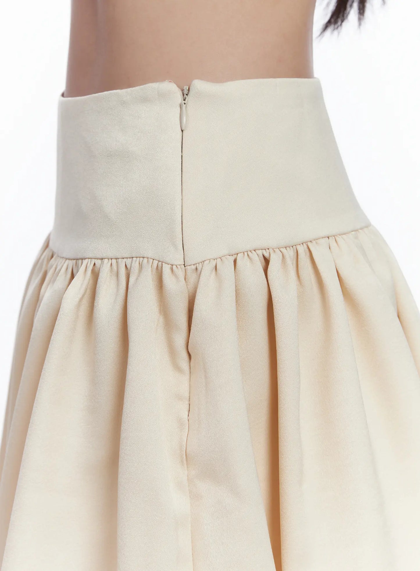 Bubble Hem Mini Skirt CJ530
