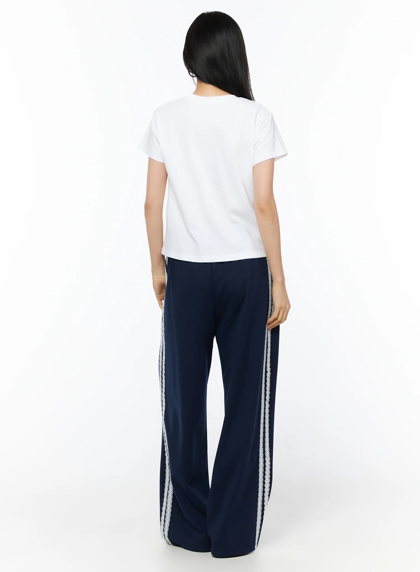 Bow Print Graphic Tee IU516