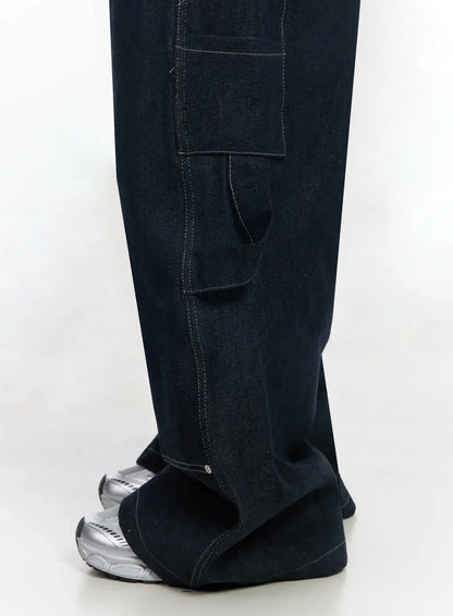 Ashlyn Carpenter Wide-Leg Jeans IJ528