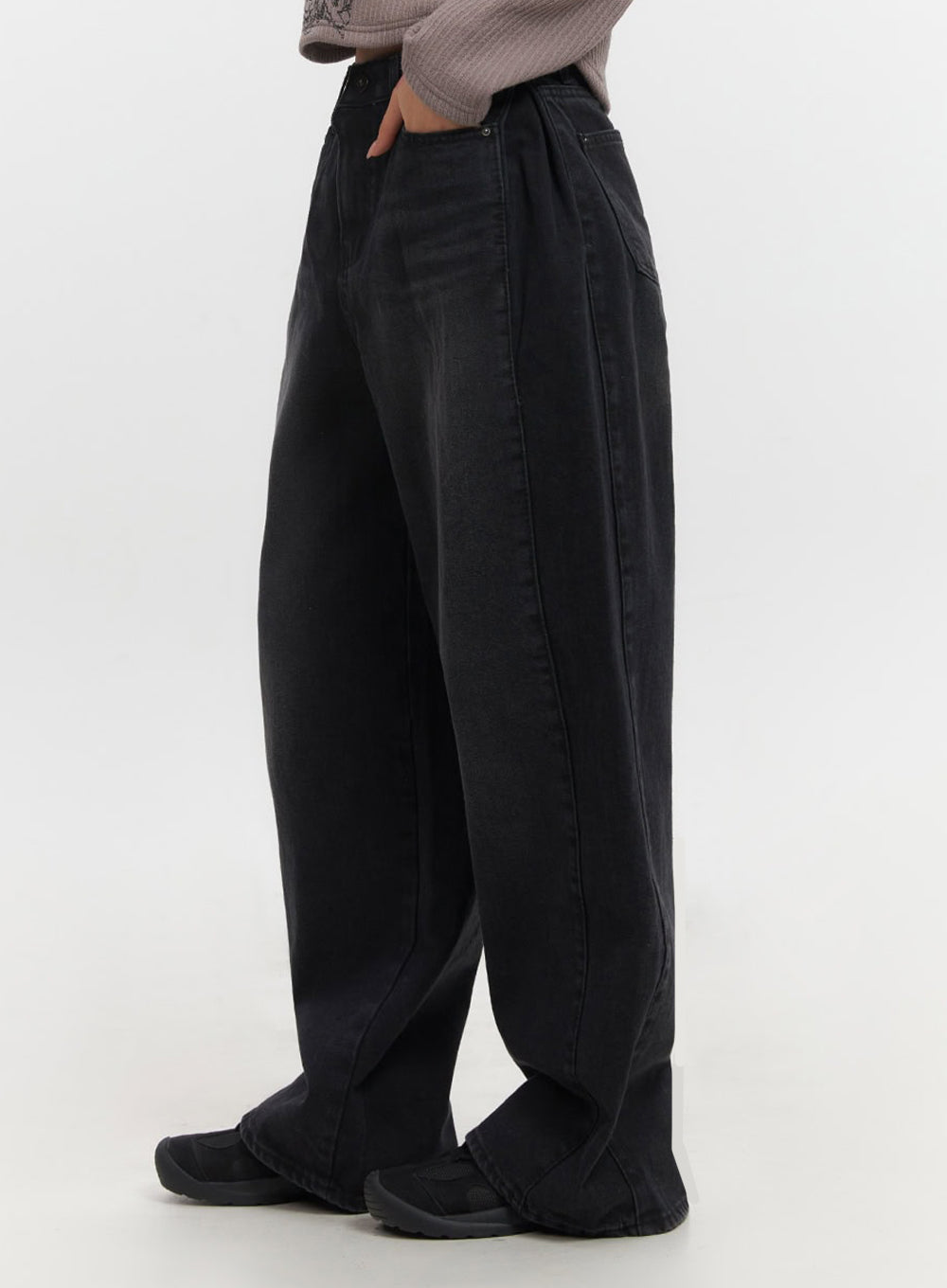 Ashly Wide-Leg Jeans IF511