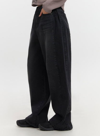 Ashly Wide-Leg Jeans IF511