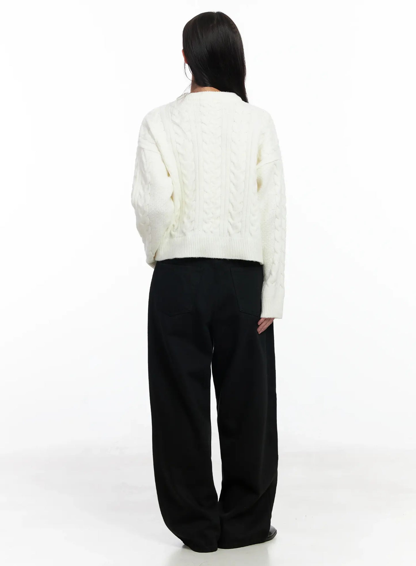 Basic Wide Leg Pants IJ529