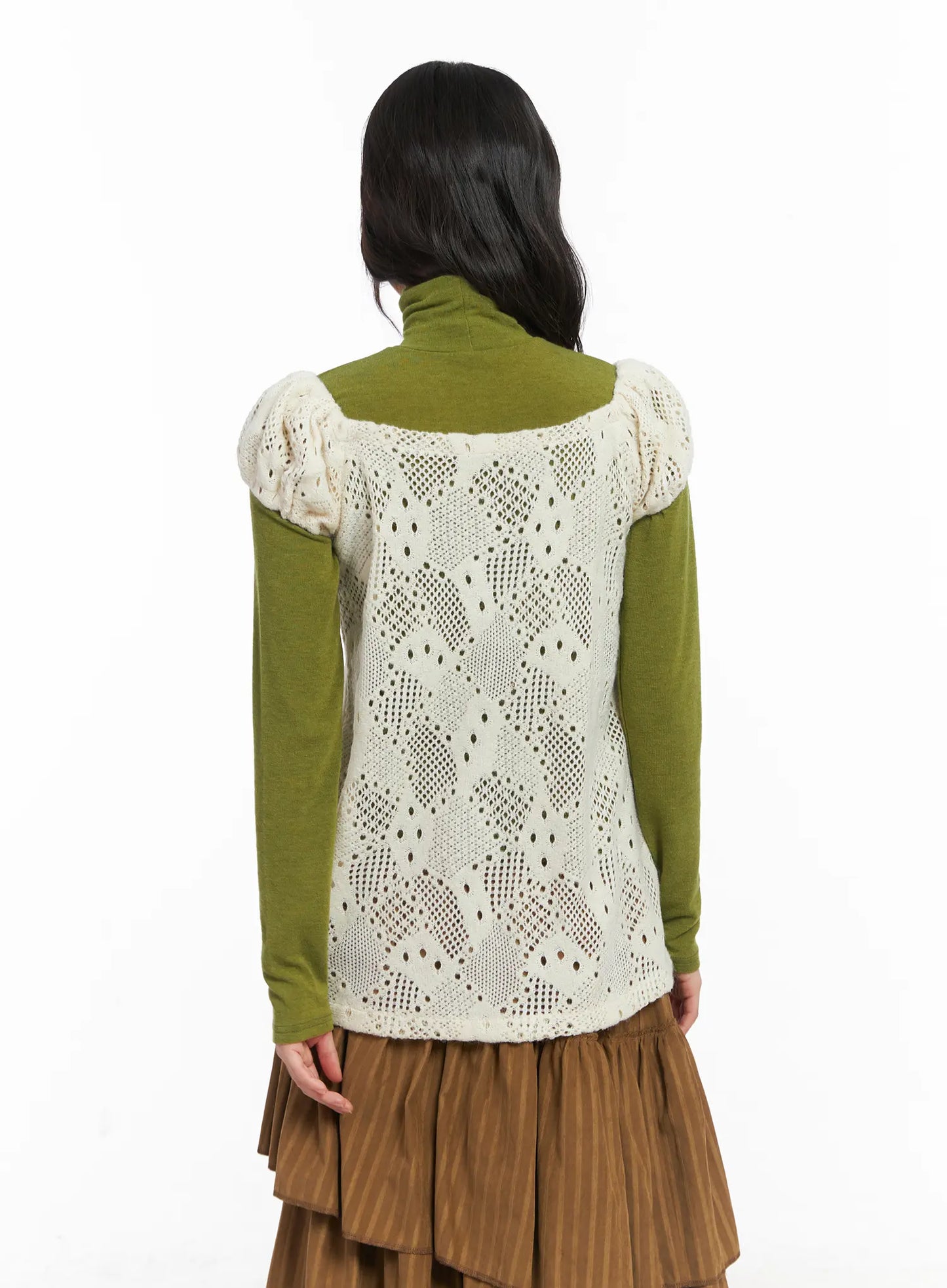 Chic Two-Way Knit Blouse CD531