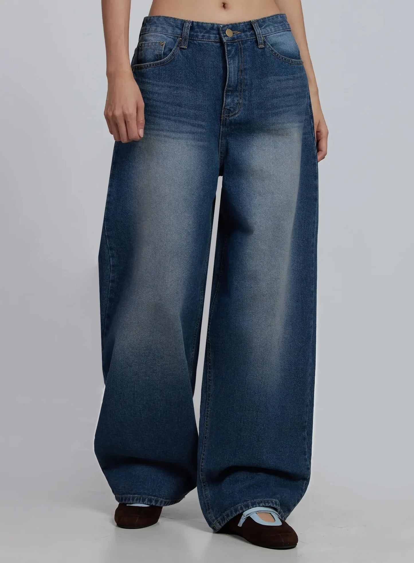 Carter Wide Leg Balloon Jeans IM520