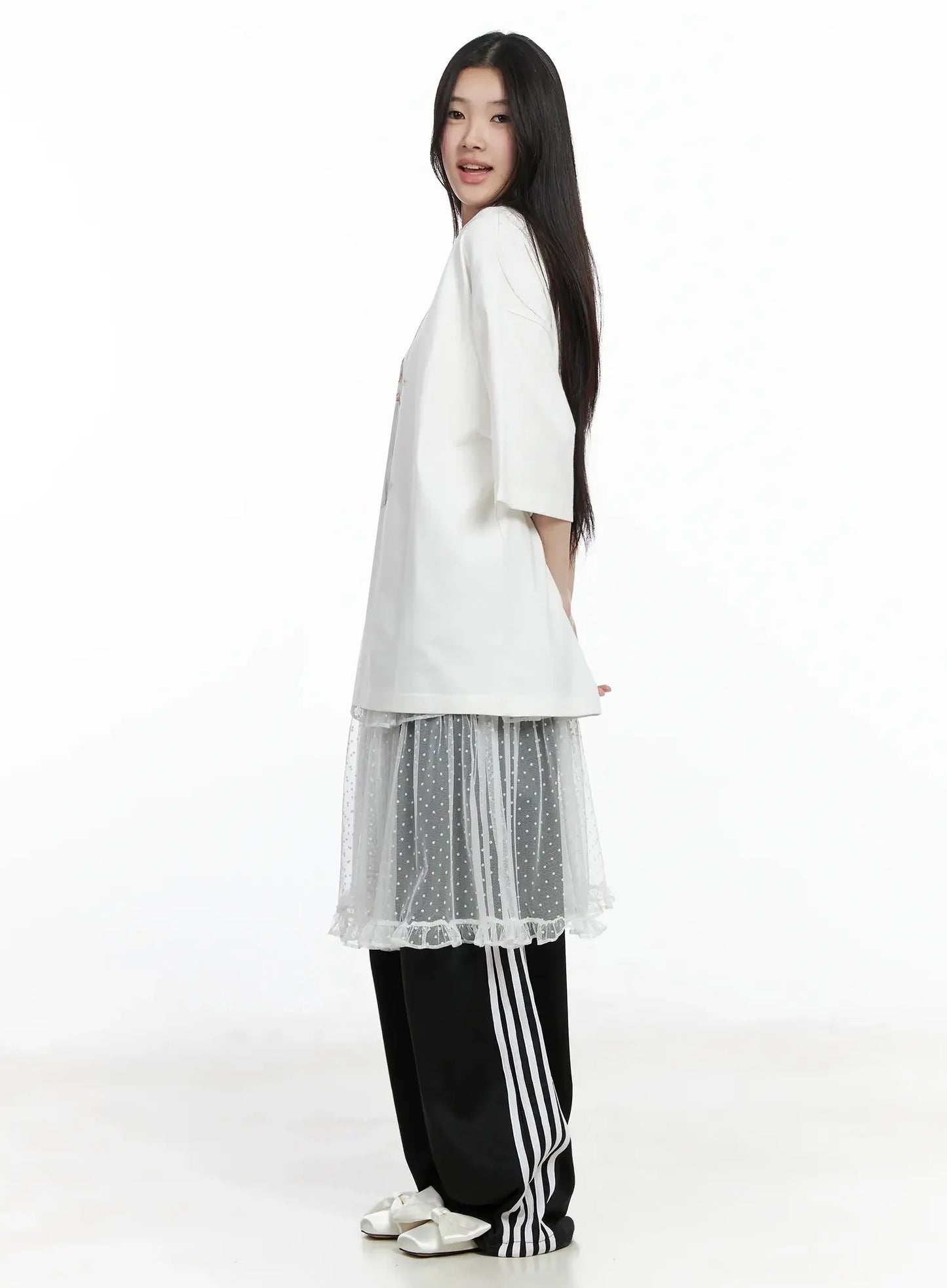Angel Graphic Oversized T-Shirt IM506