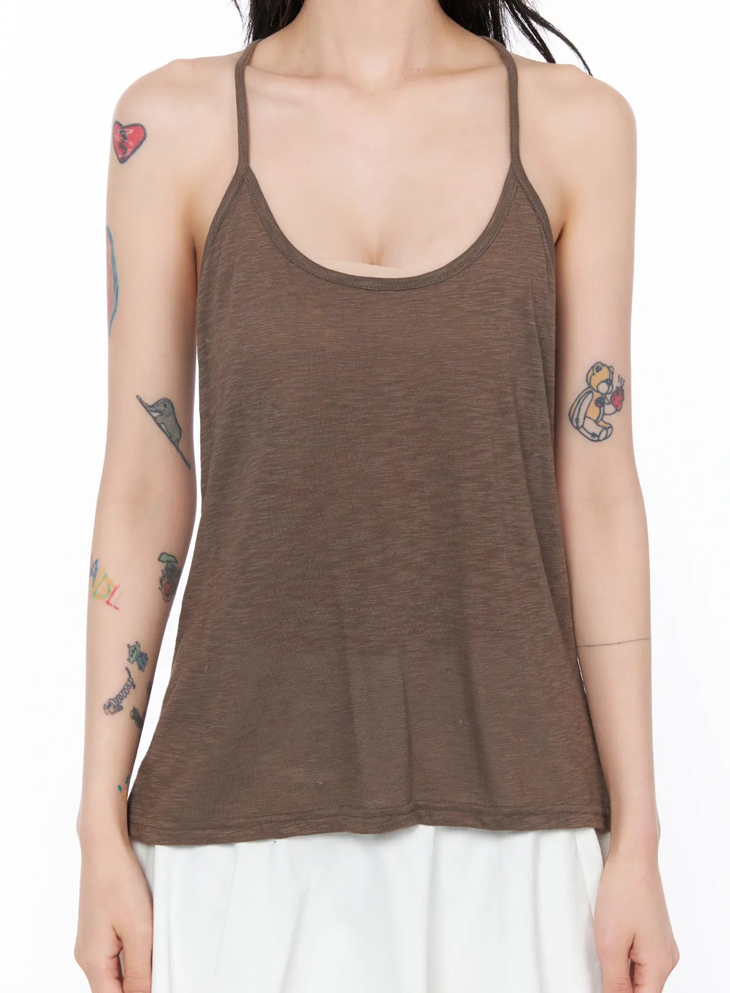 Basic Loose-Fit Tank Top CA527